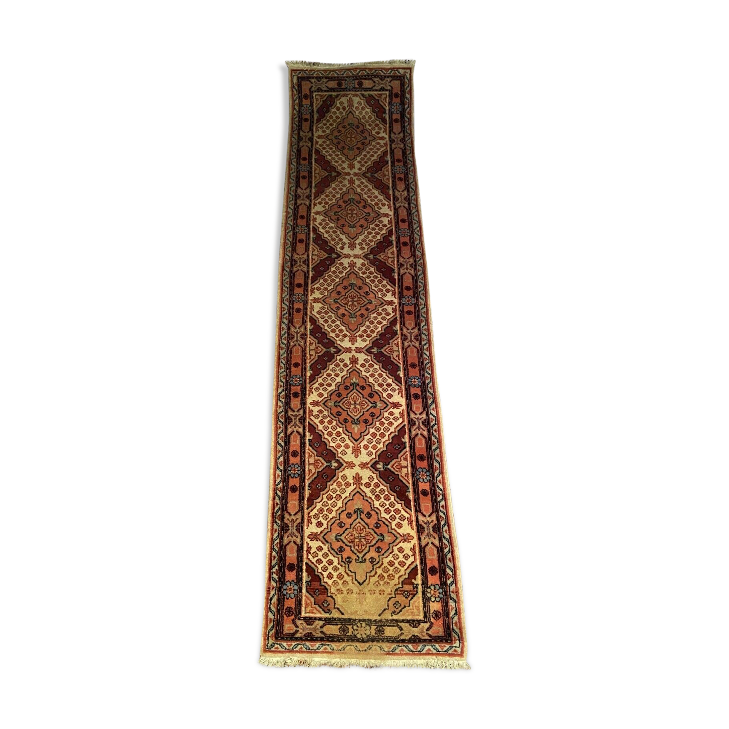 BENUTA - Tapis de couloir en laine noir & blanc 70x200 cm | Leroy Merlin