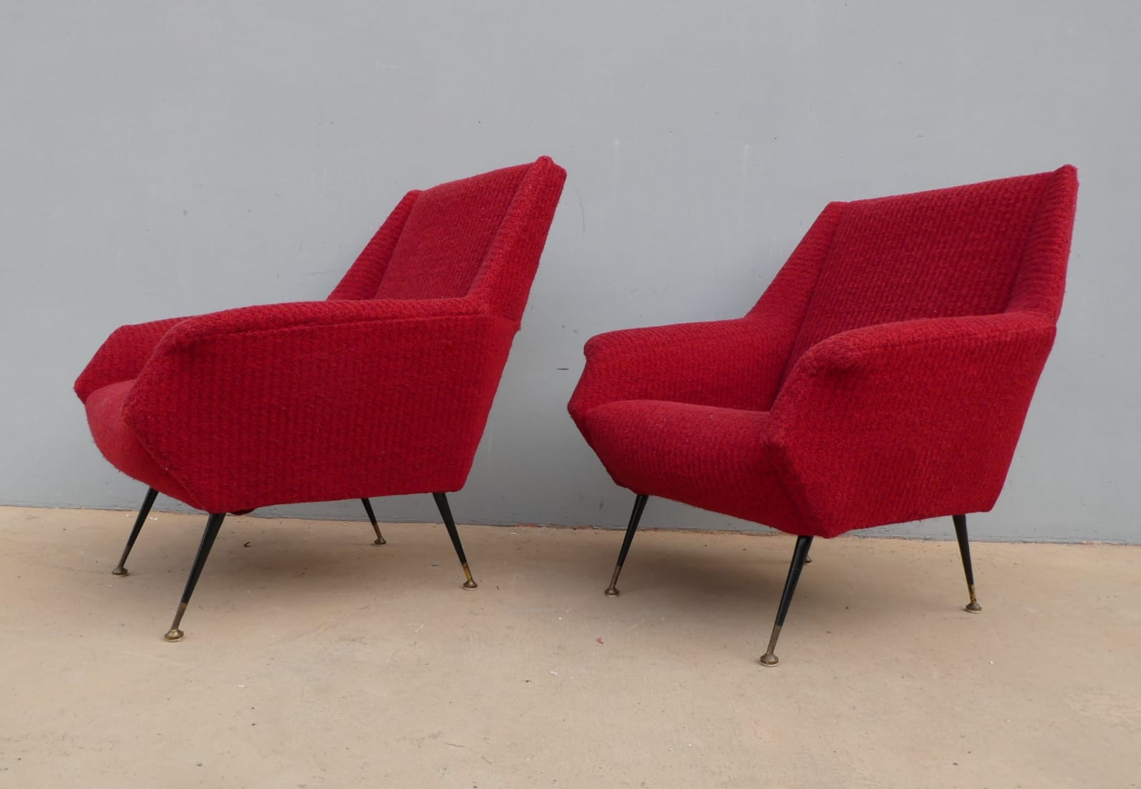 Paire de fauteuils vintage Italie, 1960