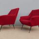 Paire de fauteuils vintage Italie, 1960
