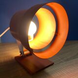 Vintage Danish red and white wall lamp