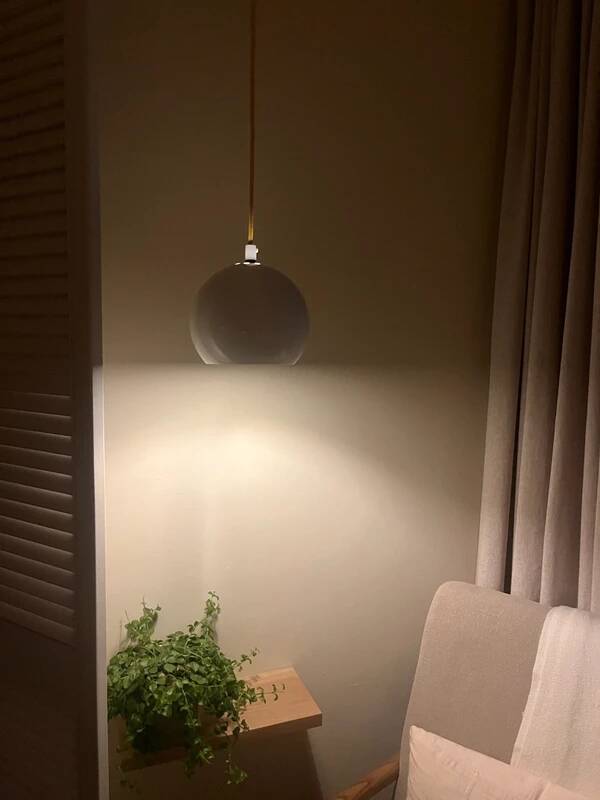 Vintage Danish Topan style pendant - Danish design lamp