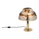 Smoked glass table lamp by Murano for Kalmar, Austria, 1970s.
