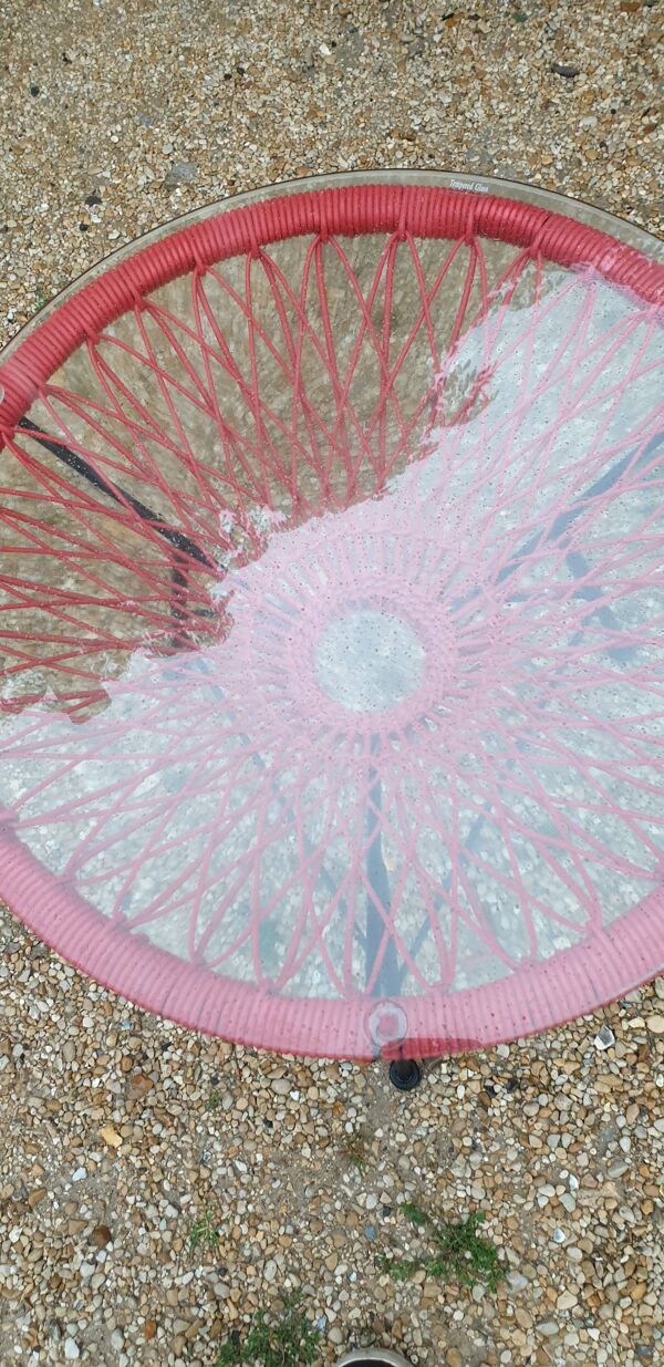 Table basse scoubidou