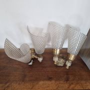 Paire D'applique vintage cornet rockabilly