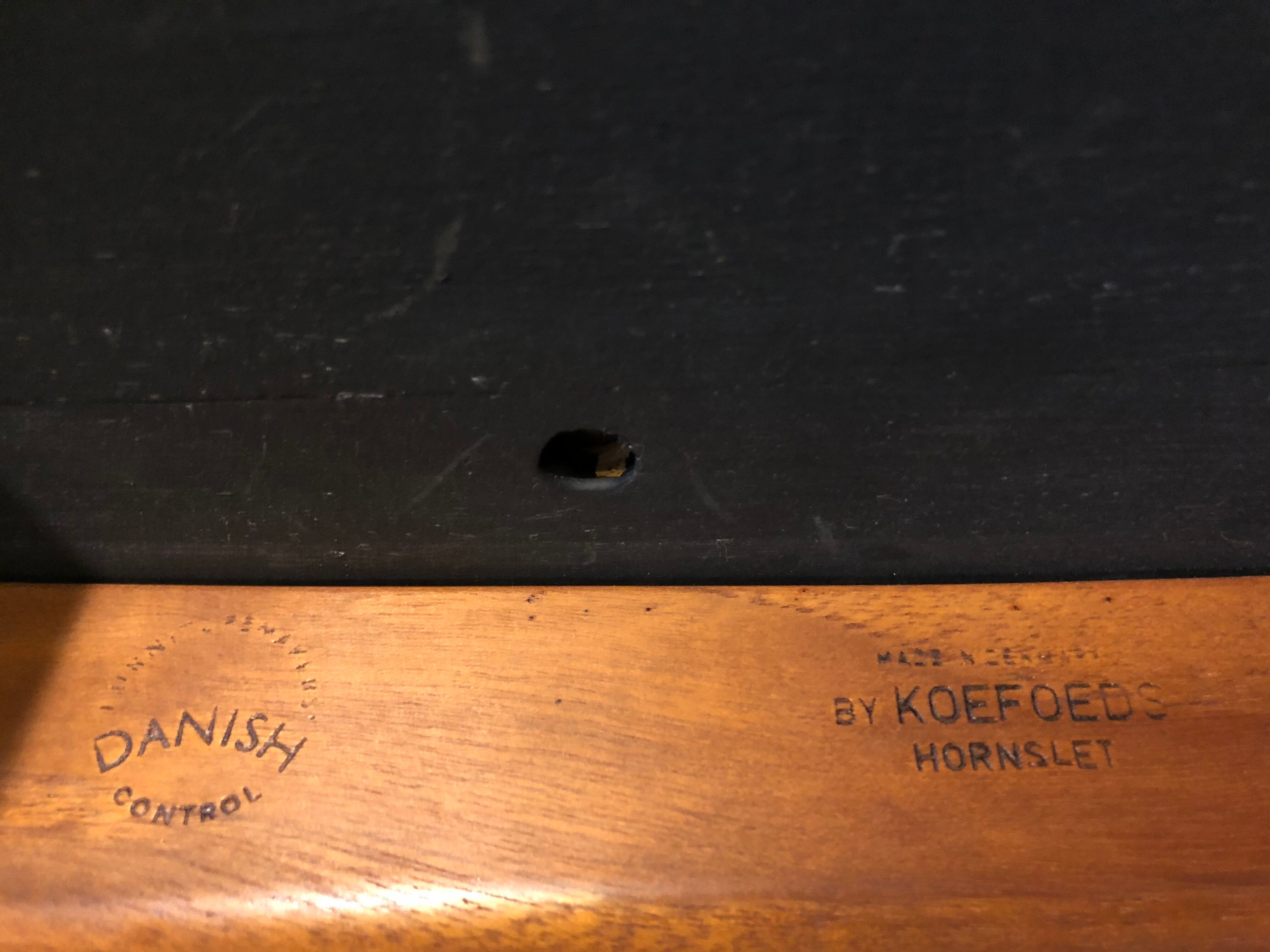 Set of 6 Scandinavian Teak "Lis" chairs by Niels Koefoed, Circa 1960