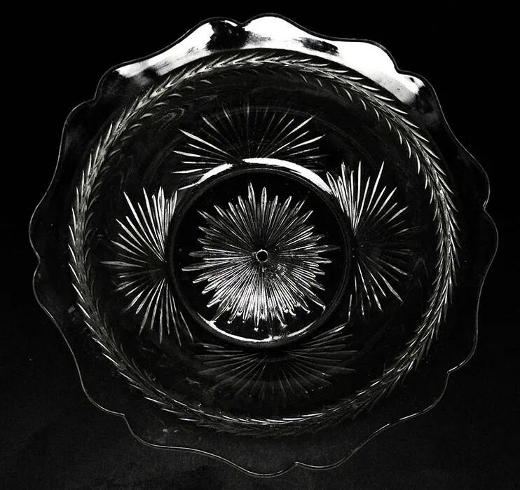C7H Art Deco Serving Plate