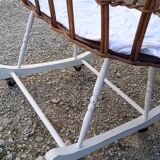 Rattan cradle 60s
