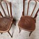 Série de 6 chaises bistrot vintage