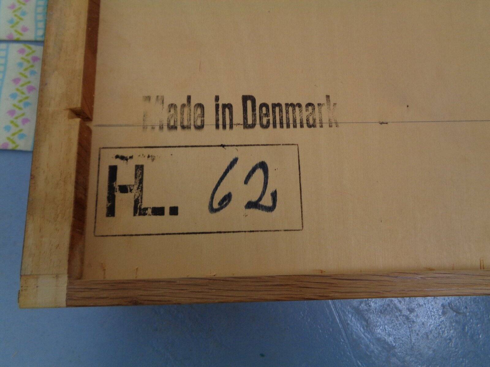 Danish Teak Sewing Box, 1960s