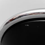 Set of 6 eco-leather metal wick style 70s vintage modern