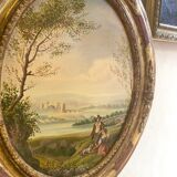 Old oval campaign paintings