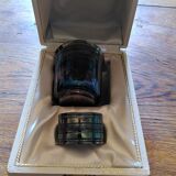 Christofle towel cup and ring box