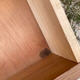 Vintage knitted bonnet feet compass