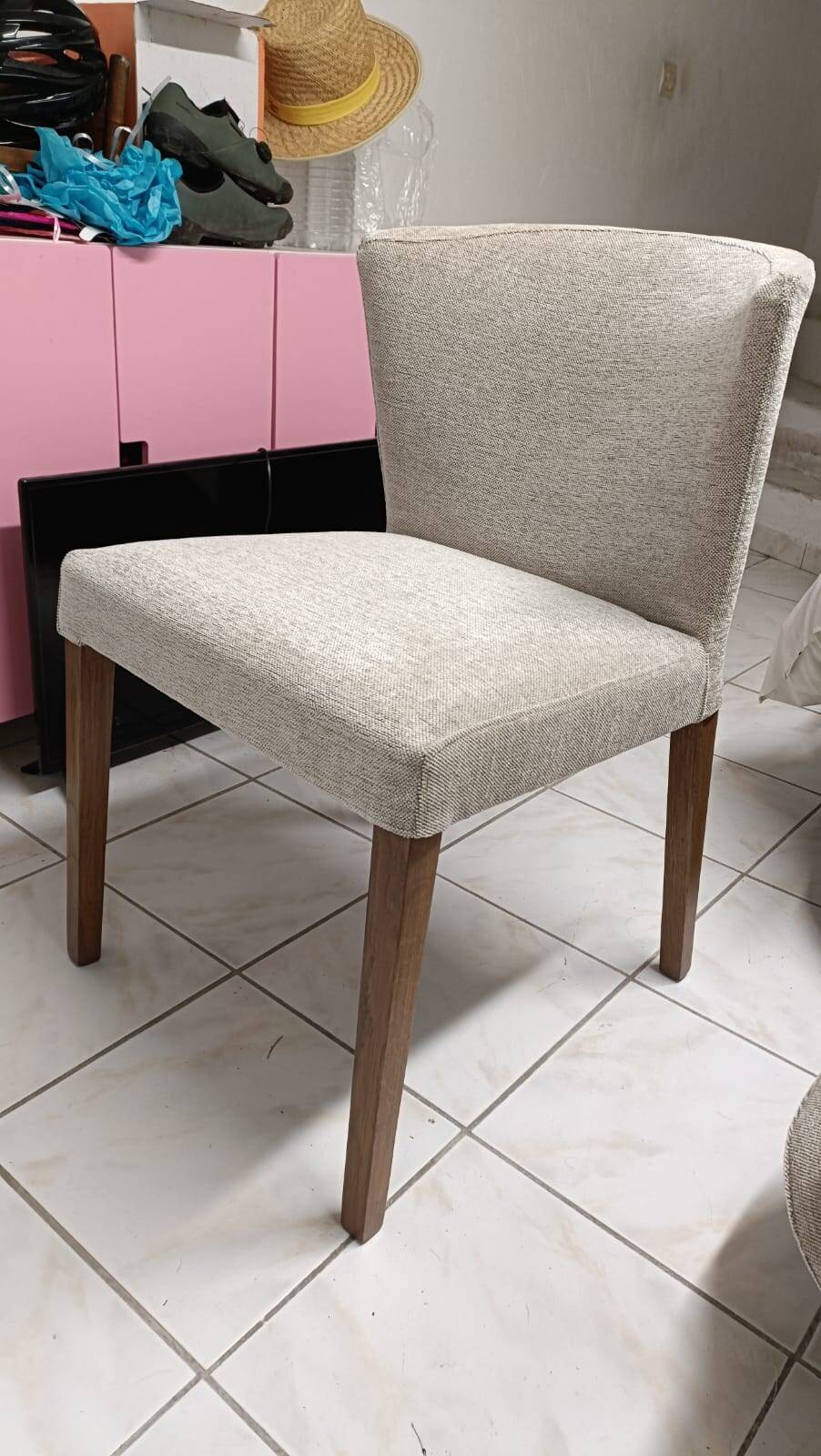 4 Valentina model chairs by Habitat, renovated