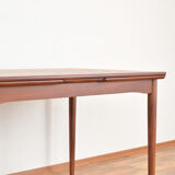 Mid-Century Danish Teak Extendable Dining Table, 1960s.