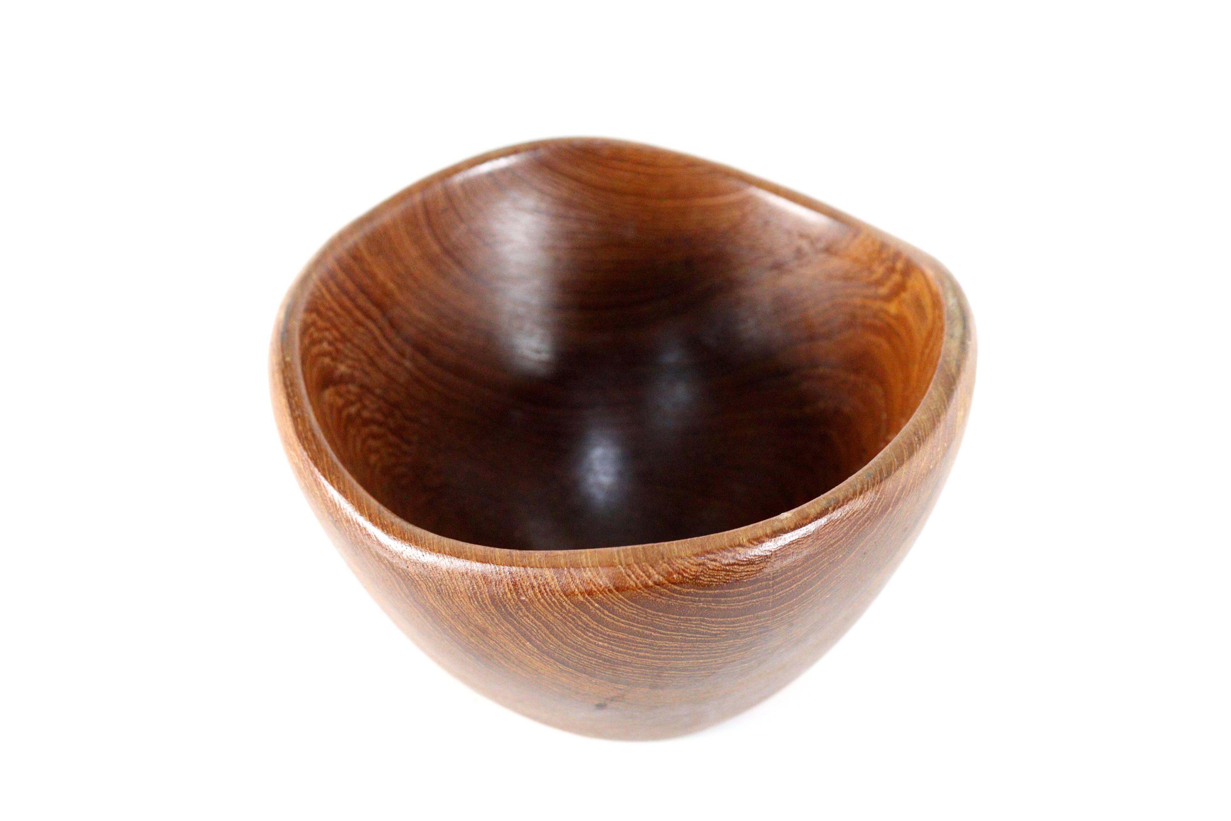 Teak bowl