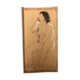 Painting drawing nude feminine