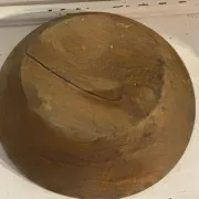 Large vintage solid wood bowl – Catch-all – Centrepiece – 3
