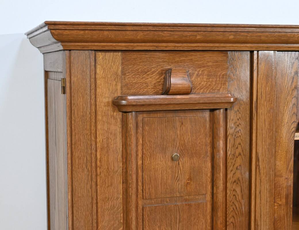 Oak bookcase, Art Deco period – 1940