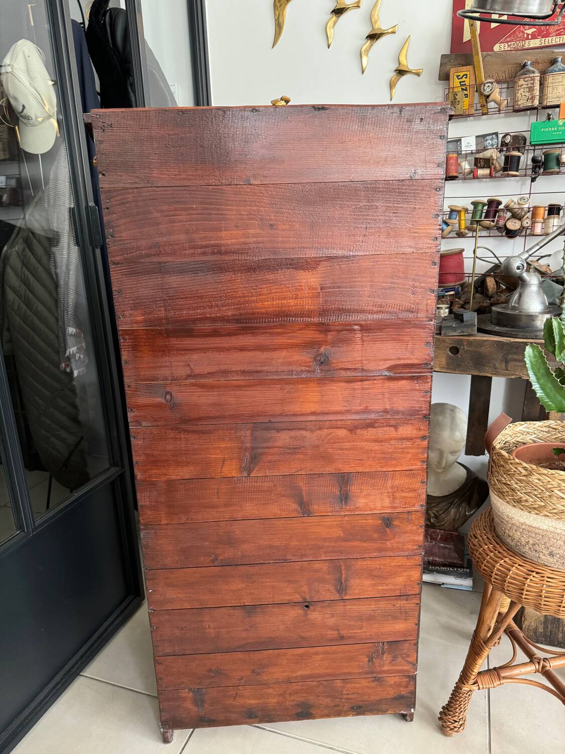 Old printing furniture