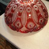 Colorful crystal bowl