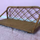 Etagere en rotin vintage