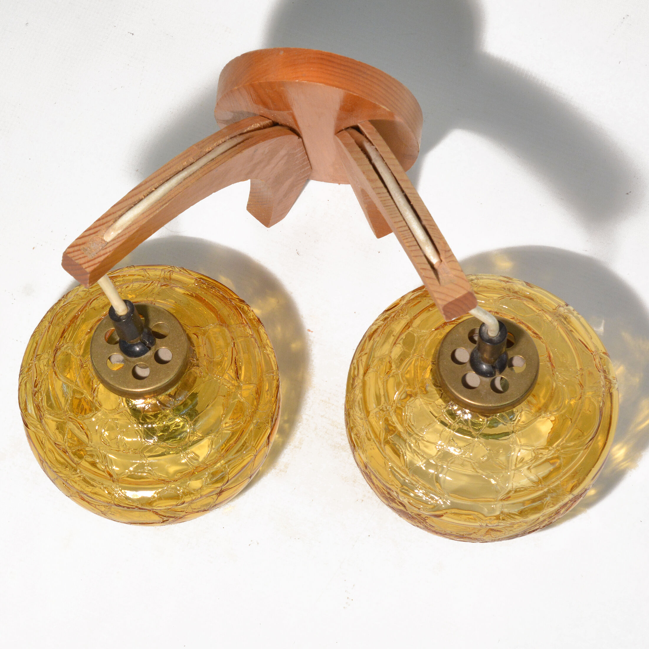 1970s mid-century modern Wall lamp, Elektrotechniczna Spółdzielnia Inwalidów, Nowa Huta