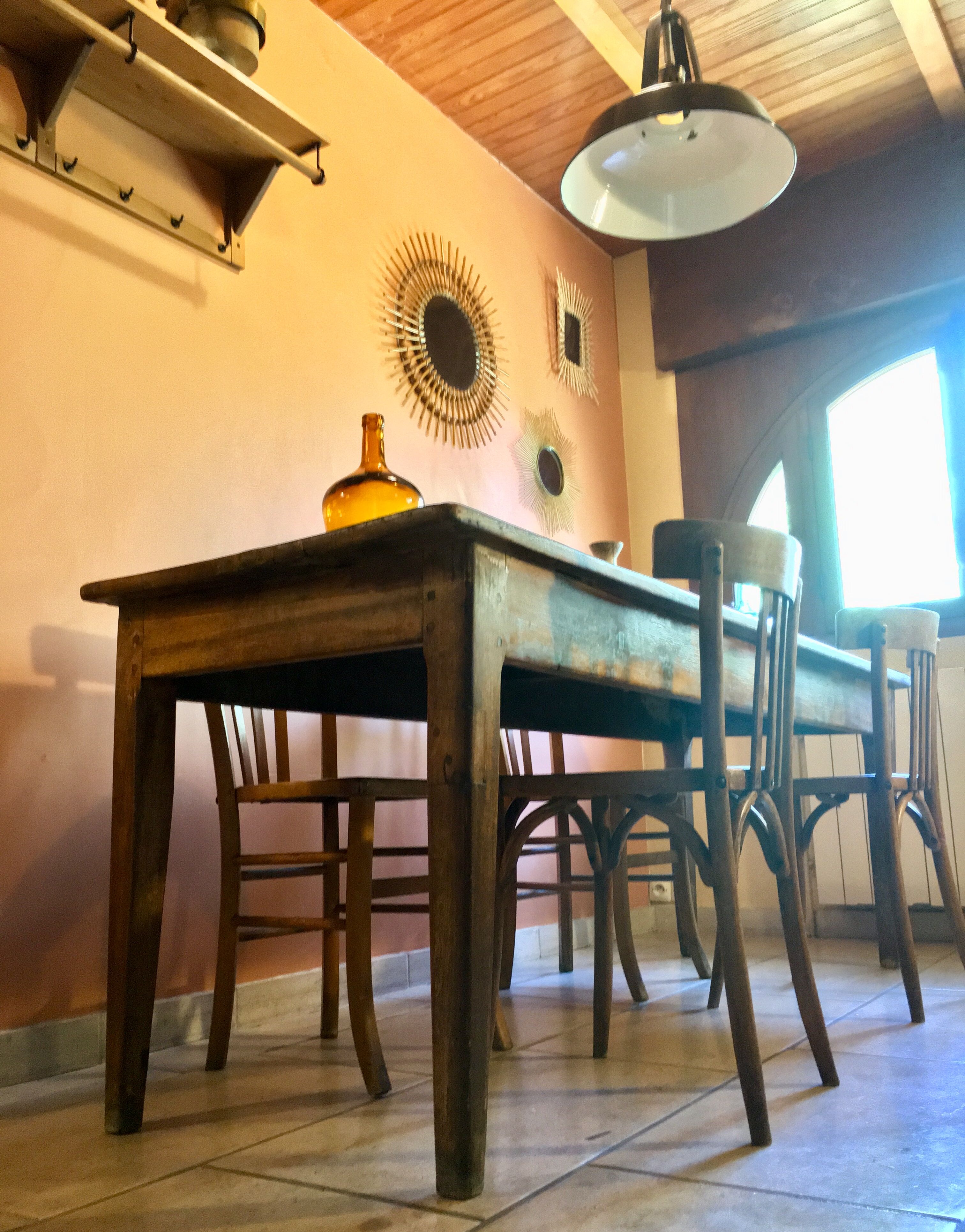 Table de ferme 2m