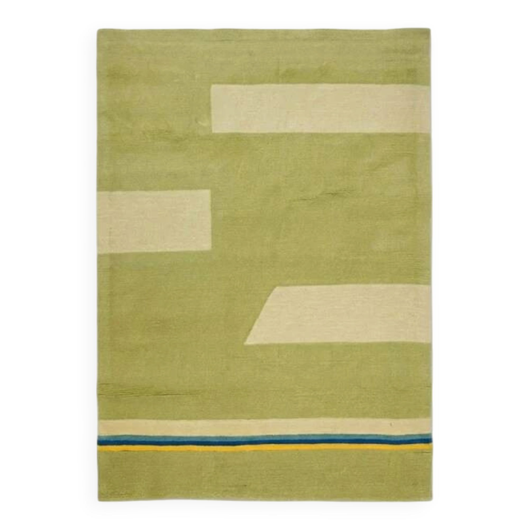 Tisca "Vermont" hand-tufted wool rug, France 1970s-1980s