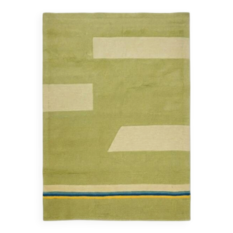 Tisca "Vermont" hand-tufted wool rug, France 1970s-1980s