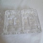 Serviteur / Plateau de service en cristal