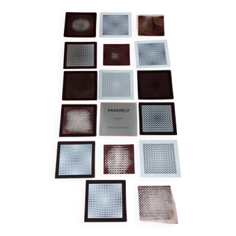 Rare Portfolio Complet "Cinetique Profonde" - Victor Vasarely - Éd. Gr