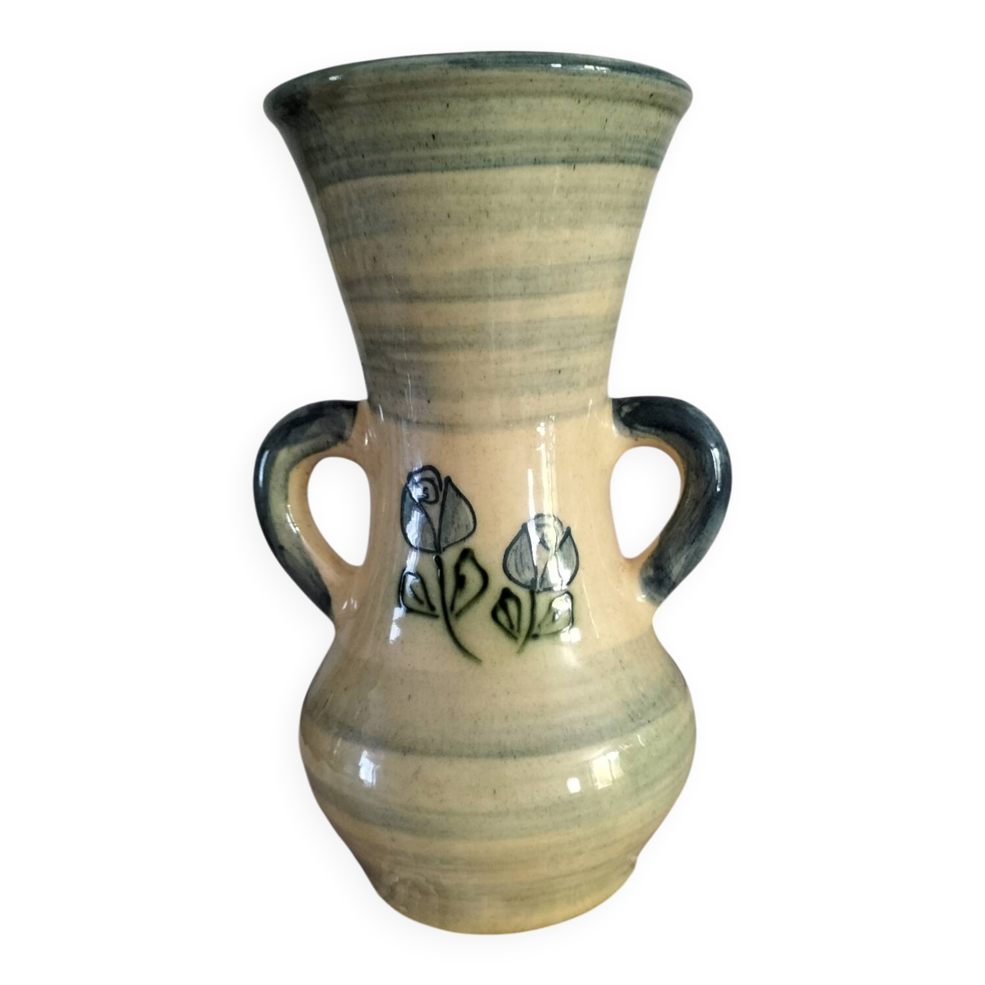 Ceramic vase Les Grottes Dieulefit