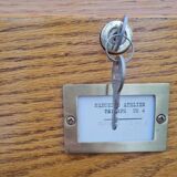 Meuble classeur en chêne des années 60