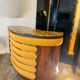 Willy Rizzo Bar Cabinet in Rosewood and Marble, Italy, 1970s