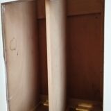 Buffet mado 50s white and brushed oak