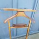 Wooden valet coat rack mannequin