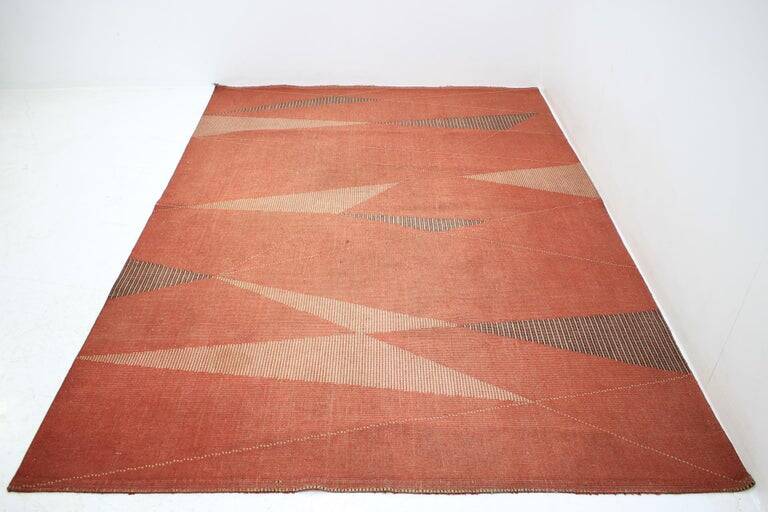 Geometric Carpet or Rug, 1950s