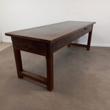 Rustic farmhouse table
