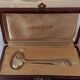 Silver metal Ercuis baby spoon