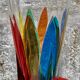Multicolor vase signed cc zecchin - size xxl