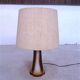 Scandinavian modern ceramic table lamp, Denmark 1960s