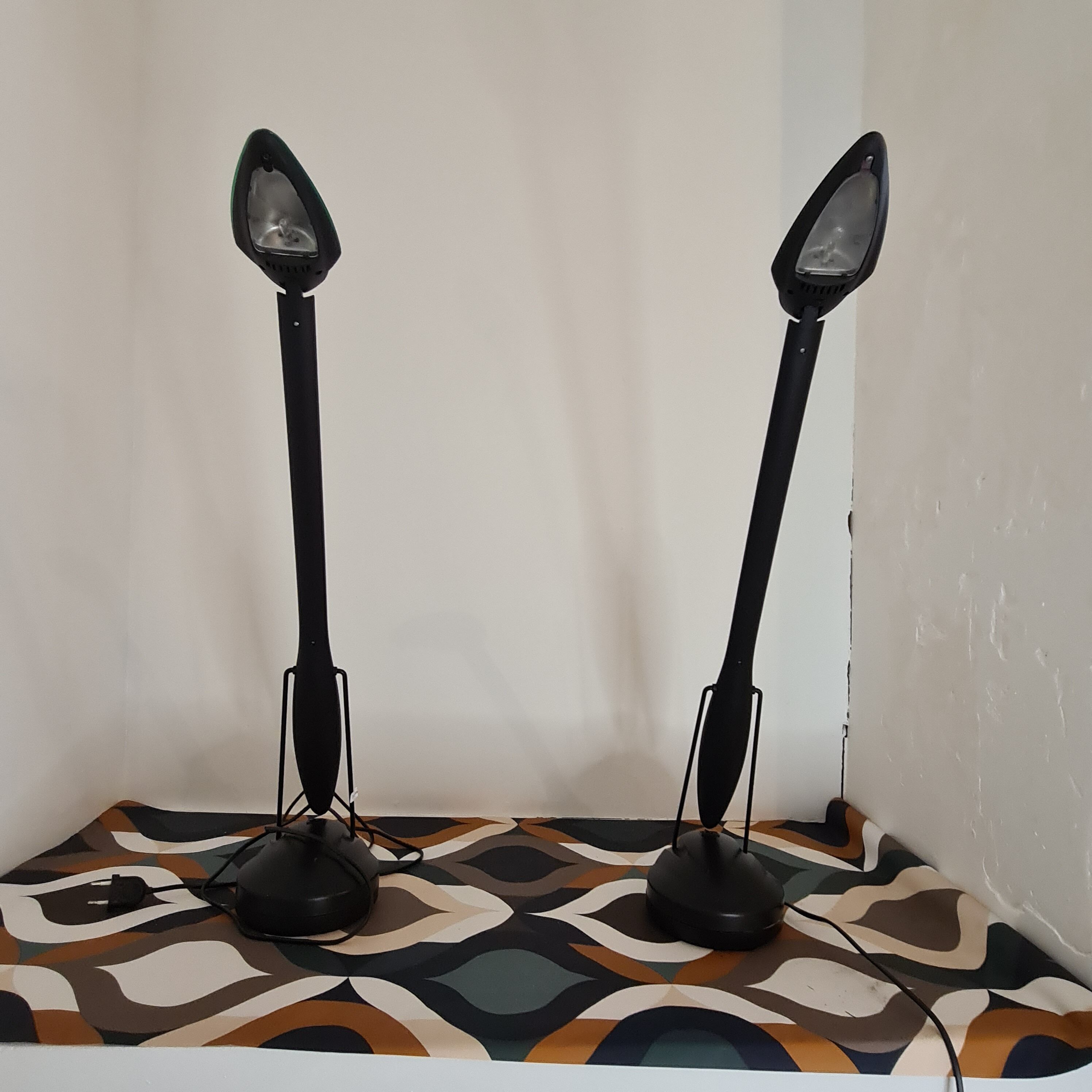 Pair of desk lamps Unilux