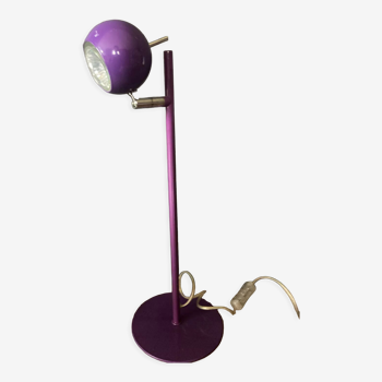 Purple eye ball lamp