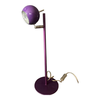 Purple eye ball lamp
