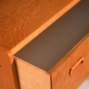 Commode en chêne scandinave, années 1960