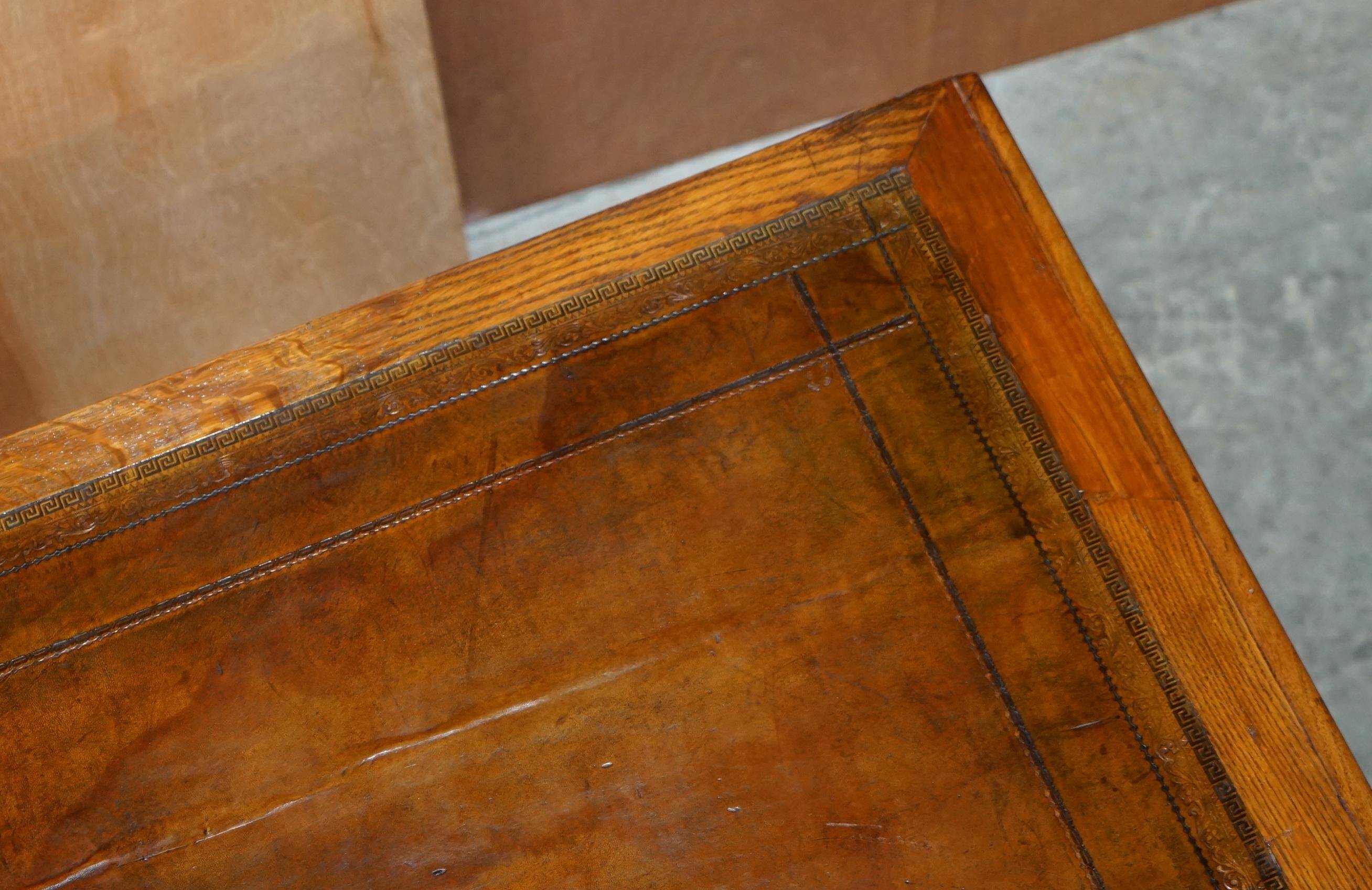 Georgian oak chest of drawers restored around 1800