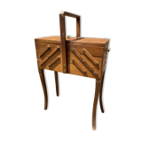 Vintage sewing basket