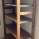 Etagères de magasin - bibliothèque - vintage