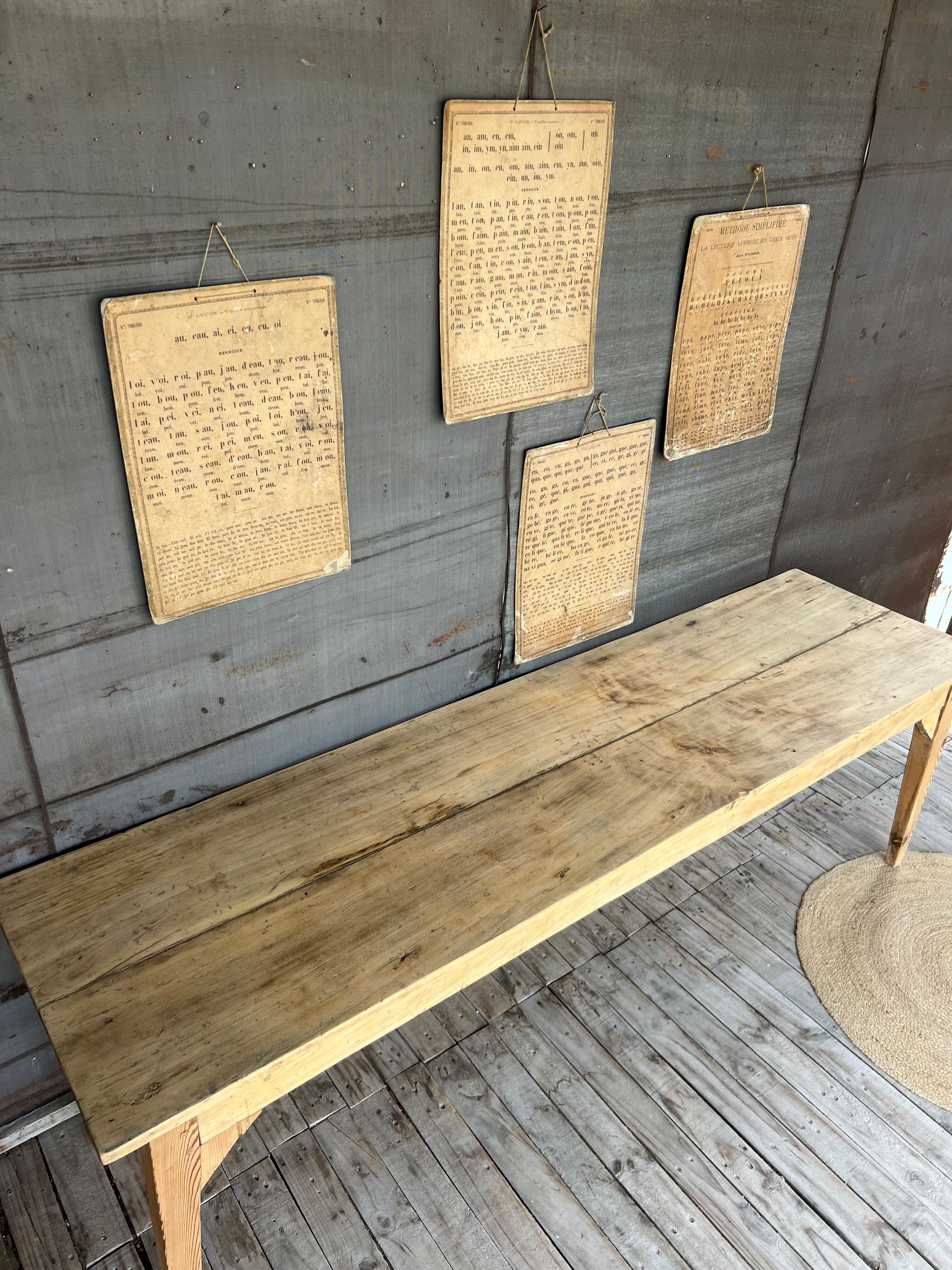 Raw wood workshop console